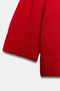 SHORT SLEEVE KNIT JUMPER
