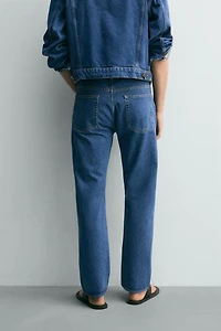 STRAIGHT ANKLE FIT JEANS