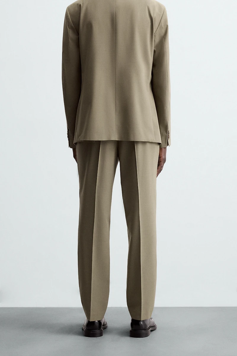 PANTALON DE COSTUME STRUCTURÉ