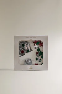 GUIRLANDE PAPIER MÉTALLISÉ NOËL