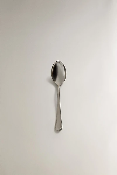 PETITE CUILLÈRE À CAFÉ EN ACIER BRILLANT