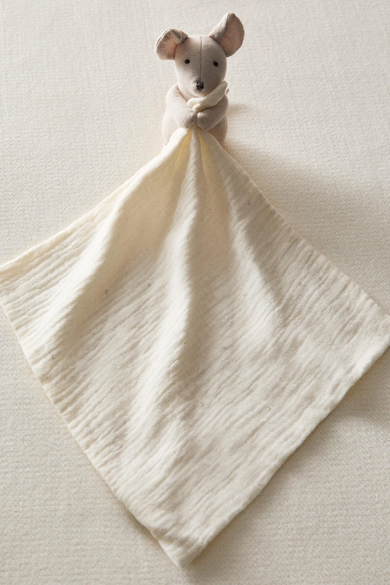 BABY SECURITY BLANKET MOUSE MOON