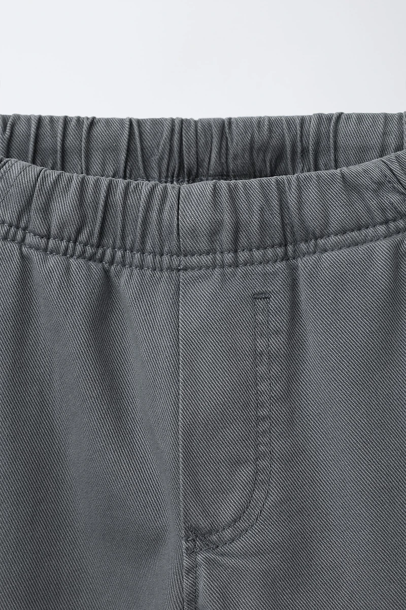 TWILL CARGO PANTS