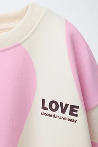 PRINTED SWEATSHIRT