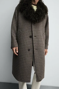CHECK COMBINED COAT HARRY LAMBERT FOR ZARA X DISNEY
