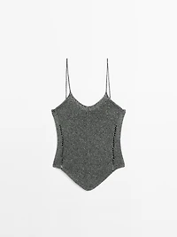 100% cotton knit top