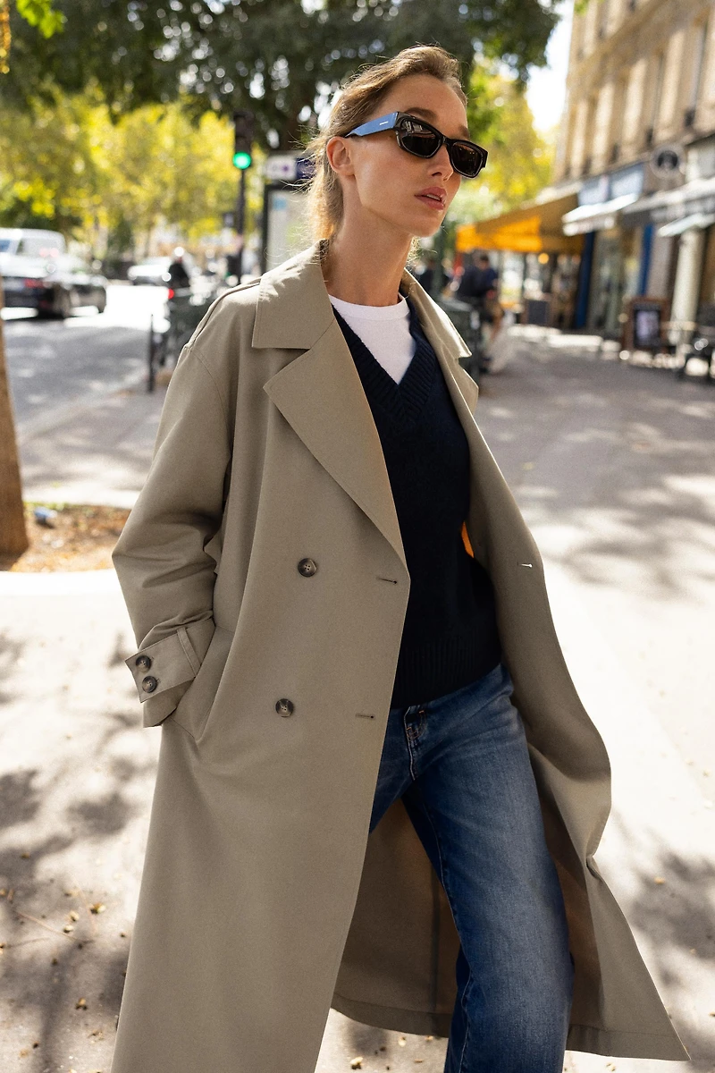 LONG TRENCH COAT