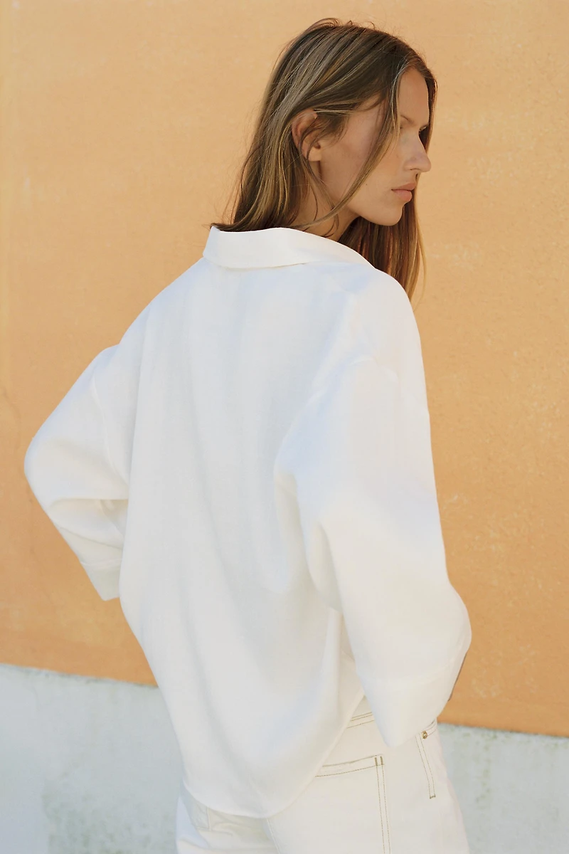 OVERSIZED WIDE SLEEVE SHIRT