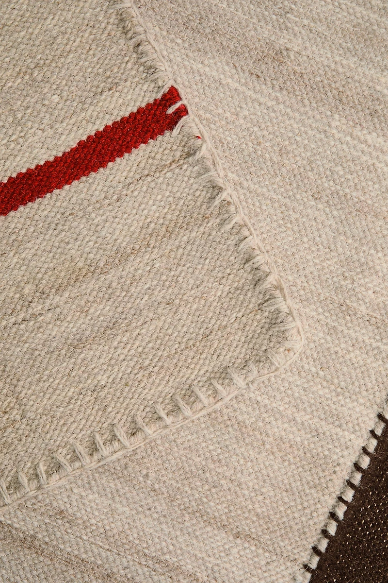 TAPIS DE COULOIR LAINE COTON SURPIQÛRE X COLLAGERIE