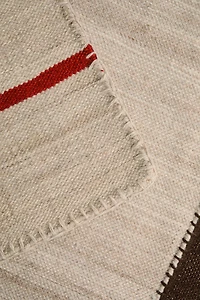 TAPIS DE COULOIR LAINE COTON SURPIQÛRE X COLLAGERIE