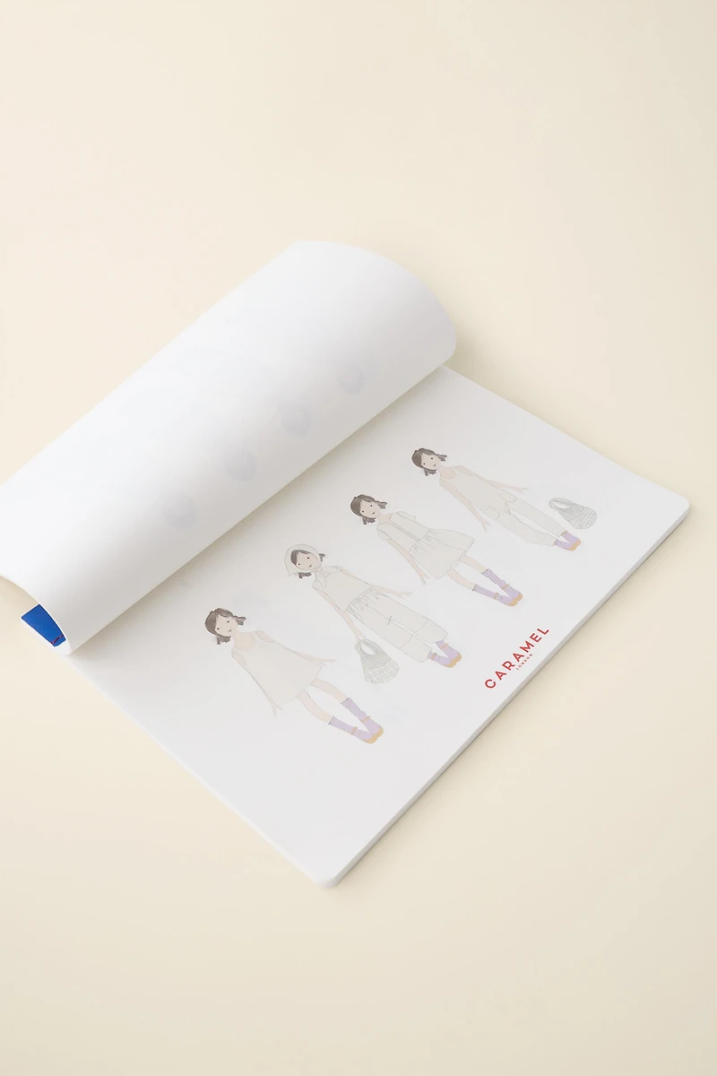 STICKER PAD CREATED BY CARAMEL LONDON X ZARA