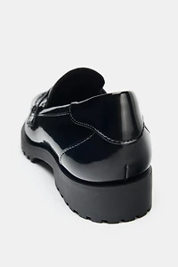 PENNY PLATFORM LOAFERS