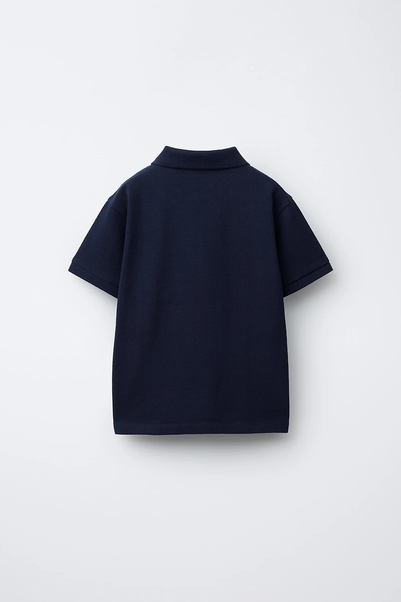 BASIC PIQUÉ POLO SHIRT