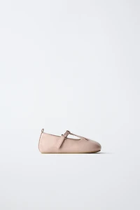 T-BAR BALLET FLATS