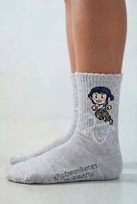 LOT DE TROIS CHAUSSETTES MI-HAUTES KPOP DEMON HUNTERS™ NETFLIX