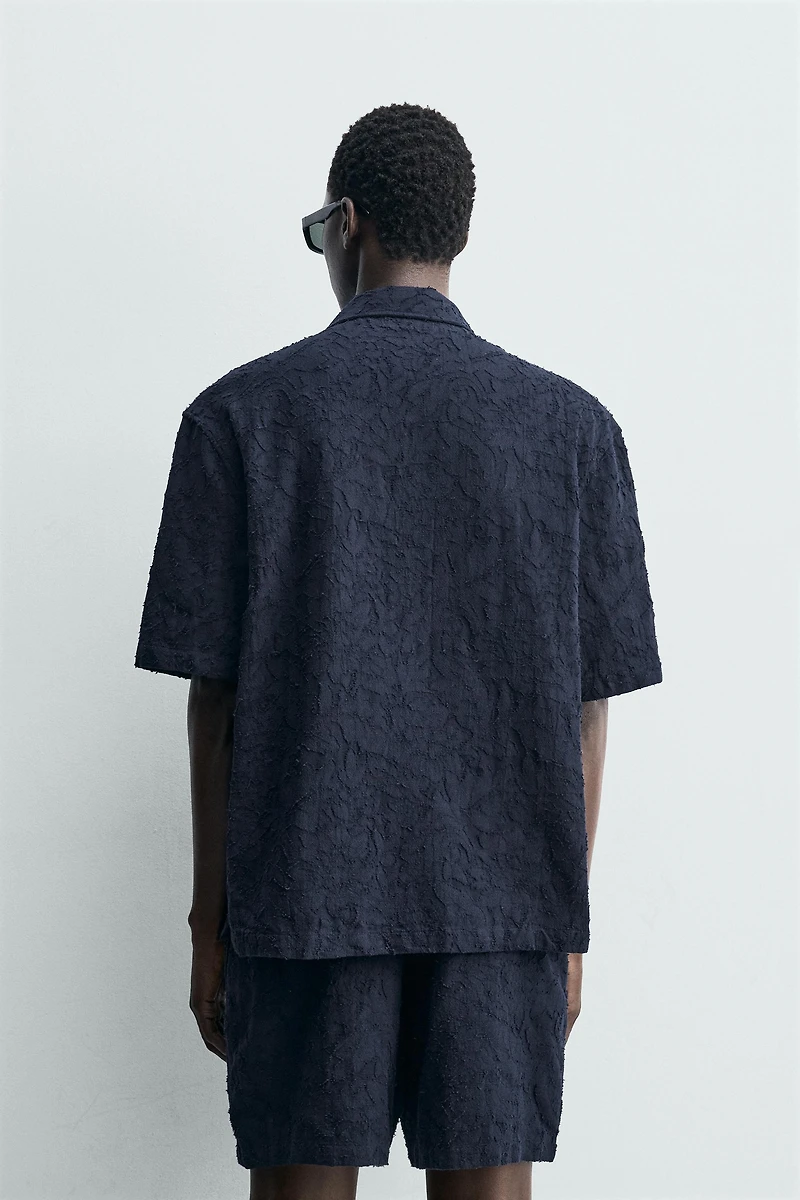 TEXTURED JACQUARD SHIRT