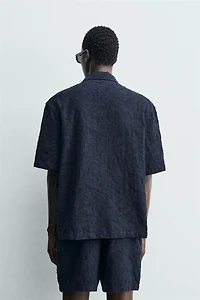 TEXTURED JACQUARD SHIRT