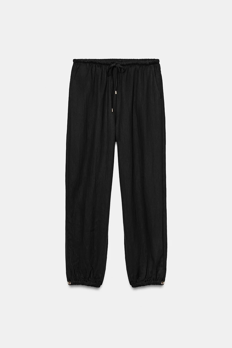 ELASTIC WAIST PANTS