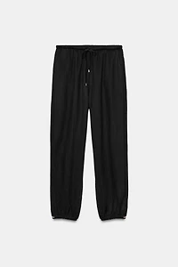ELASTIC WAIST PANTS