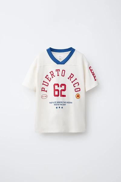 VARSITY TEXT T-SHIRT
