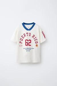 VARSITY TEXT T-SHIRT