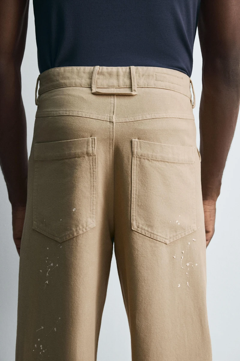 LIMITED EDITION PAINT SPLATTER PANTS