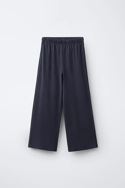 SPORTY WIDE LEG PANTS