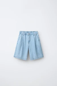 LONG DENIM SHORTS