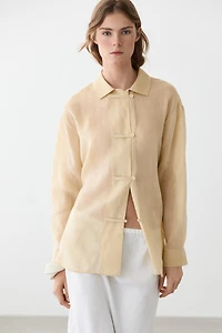 Chemise fluide tout ramie