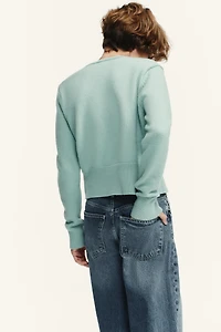 FITTED KNIT JACKET