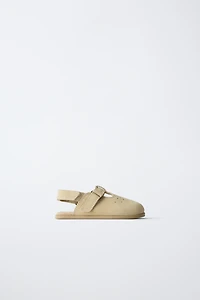 BAREFOOT LEATHER CLOGS