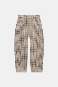 PLAID PANTS ZW COLLECTION