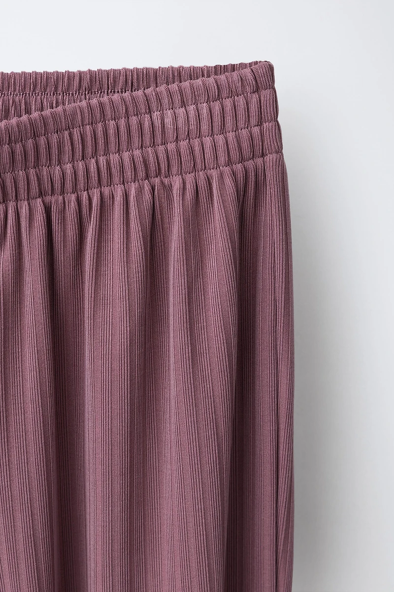 PANTALON BOUFFANT CANNELÉ BALLET