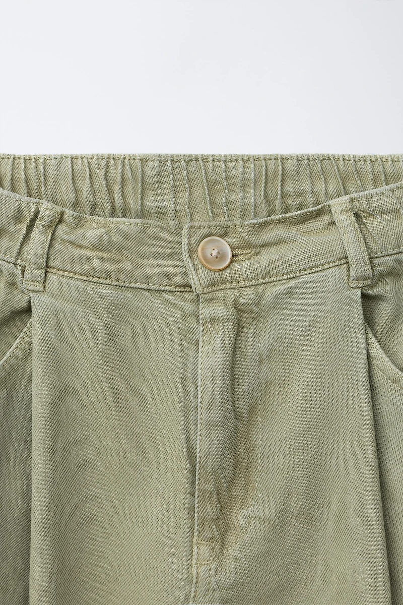 PLEATED BALLOON PANTS