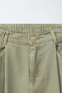 PLEATED BALLOON PANTS