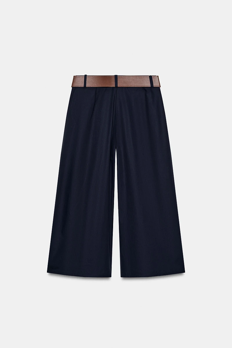 BELTED CULOTTES