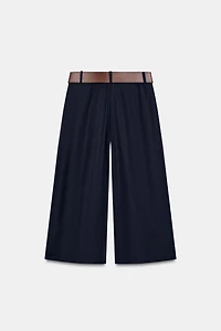 BELTED CULOTTES