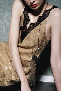 SEQUIN LACE DRESS ZW COLLECTION