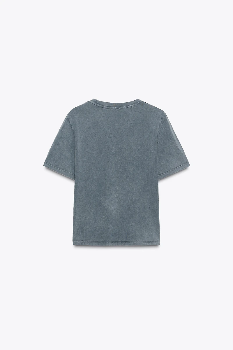 SHORT SLEEVE T-SHIRT WITH LABEL