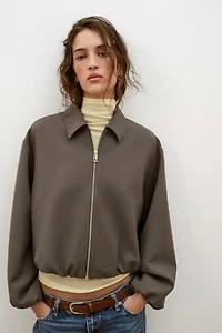 VESTE BALLON ZIPPÉE