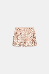 SEQUIN MINI SKIRT
