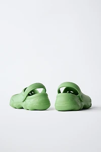 RUBBERIZED SPORT CLOGS