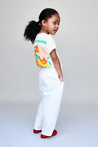 T-SHIRT IMPRIMÉ FLEURS