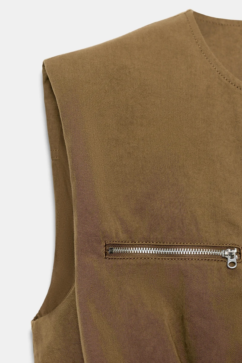 GILET BALLON ZIPS