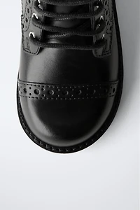 LEATHER BOOTS