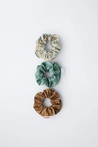 THREE-PACK OF BENSIMON ® X ZARA SCRUNCHIES