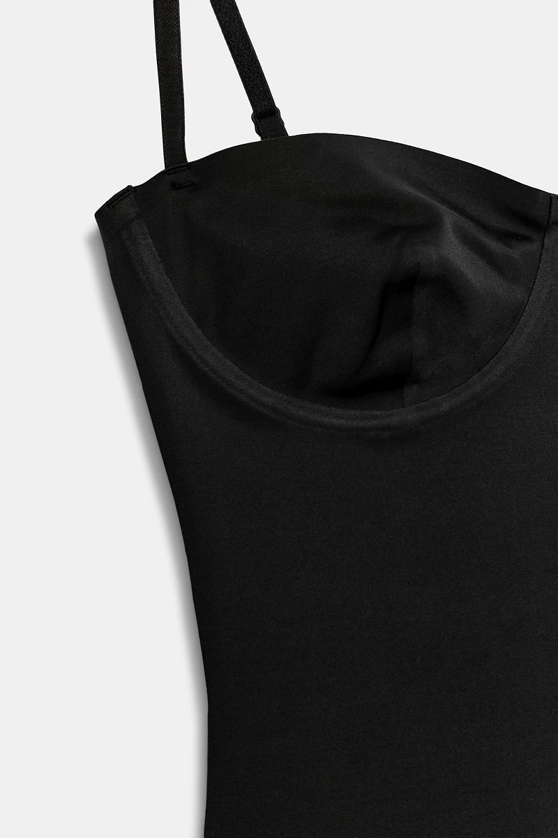POLYAMIDE CAMISOLE BODYSUIT