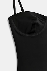 POLYAMIDE CAMISOLE BODYSUIT