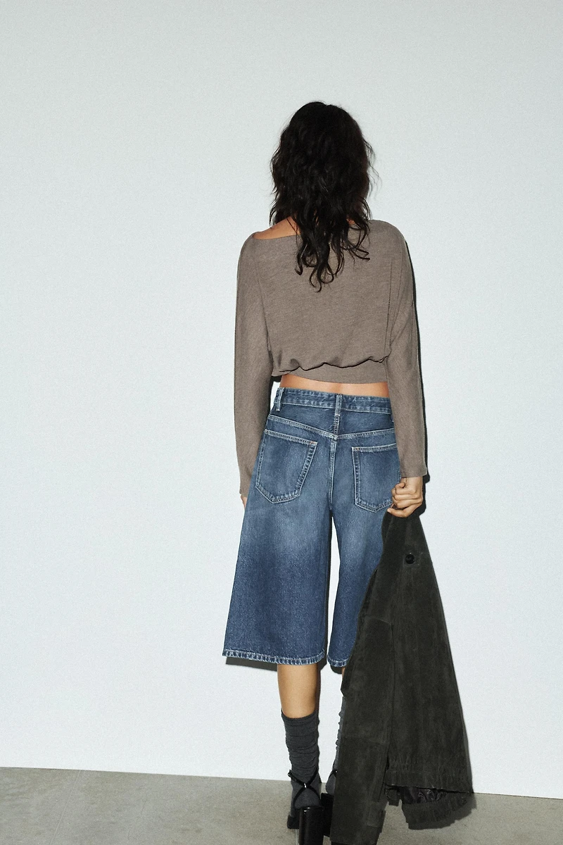 PULL DOUX À MANCHES LONGUES