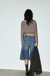 PULL DOUX À MANCHES LONGUES